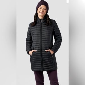 32 Degrees women’s 3/4 length ultra light down packable jacket Size XXL NEW